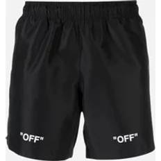 Off-White Swimwear Off-White Off Quote Swimshorts - Black