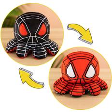 Toys Maxpower (7) Plush Doll Avengers Spiderman Iron Man Captain America Hulk Thanos Octopus Plush Cartoon Toy That Can Be Flipped Kid Gift