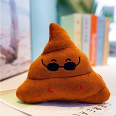 Toys RYWOLT (BrownSunglass, 20cm) Cute Poo Family Emoticon Pillow Stuffed Plush Toy Cushion Doll Kid Soft Toys