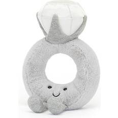 Toys Dinamr Fun Ring Diamond Cute Plush Toy Child Comfort Doll Stuffed Figure