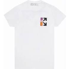 Off-White T-shirts Off-White Gradient Arrows Logo Slim Fit T-Shirt -