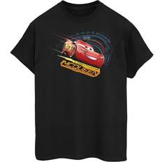 Lightning McQueen Cotton T-Shirt - Black