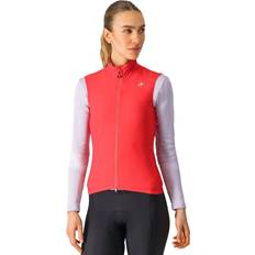 Orange - Women Vests Castelli Espresso Vest - Women's Hibiscus