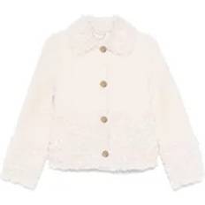 Liu Jo Jakker Liu Jo Faux Fur & Shearling Jacket - White