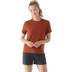 Smartwool Women Tops Smartwool Perfect T-Shirt - Pecan Brown