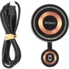 Wireless phone charger Deltaco QI-1046