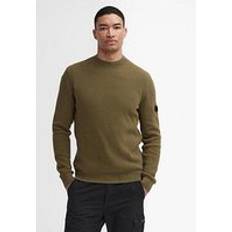 Barbour Tröjor Barbour Bomull Tidlös Rund Hals Tröja - Grön