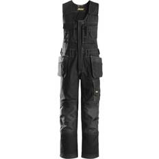 Snickers Workwear Overalls Snickers Workwear 0214 Canvas One Piece Trousers - Black