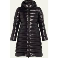 Moncler Coats Moncler Moka Long Puffer Coat - Black