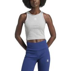 adidas Essentials Ribbed Tank Top - Grey