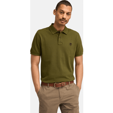 Timberland Polos Timberland Pique Short Sleeve Polo - Dark Olive