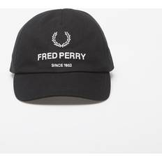 Fred Perry Caps Fred Perry Cotton Canvas Cap - Black