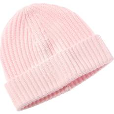 Pink Hats Amicale Cashmere Chunky Rib Hat - Cuffed