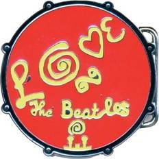 Røde Belte The Beatles Love Drum Belt Buckle - Red