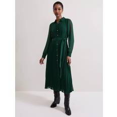Phase Eight Gabriela Shirt Dress - Dark Green
