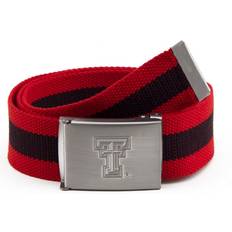 Sports Fan Products Eagles Wings Texas Tech Red Raiders Fabric Belt, Men's