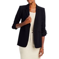 Femme - Polyuréthane Blazers Cinq A Sept Crepe Khloe Black Blazer Jacket Suit