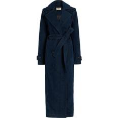 Denim - Women Coats DL1961 Denim Trench Coat - Blue