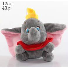 Elephant Soft Toys Glamdesign (12cm-Grey) DUMBO ELEPHANT GREY OR BLUE PLUSH SOFT TOYS