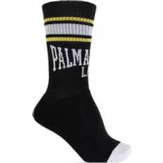 Palm Angels Men Underwear Palm Angels Intarsia Sokken Heren - Zwart