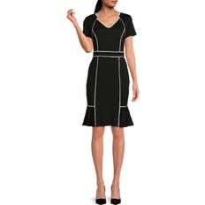 Focus By V-Neck Ponte Dress