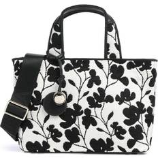 Blommiga Handväskor Furla Alissa S Handbags - White/Black