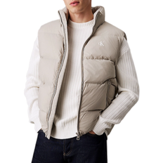 Men - XXS Vests Calvin Klein Down Puffer Gilet - Flint Gray