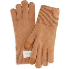 Wool Gloves & Mittens Rag & Bone Addison Wool Gloves Light Brown