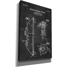 17 Stories Compound Bow Wrapped Canvas Print 18.0 H x 12.0 W x 0.75 D Framed Art