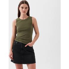 Modal Tanktops GAP Sleeveless Modal Shell - Olive Night