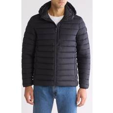 Save The Duck Water Repellent Packable Quilted Jacket - Blue Black