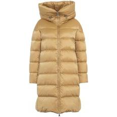 Dame - Guld Frakker Female Quilted Down Jacket - Brown