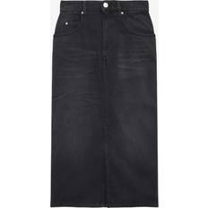 Nederdele Isabel Marant Falda Tilauria Mujer Negro Lavado