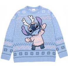 Disney Sweatere Disney Christmas Fair Isle Jumper - Blue