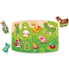 Hape Farmyard Peg 9 Pieces