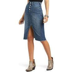 Ariat Women Skirts Ariat Ladies Denim Skirt - Eleanor