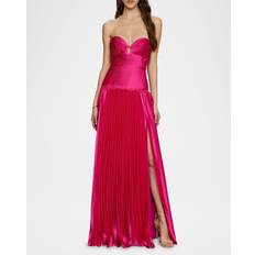 Knee Length Dresses - Pink Ludlow Strapless Gown - Pink