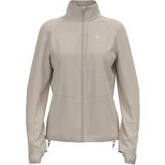 Beige - Laufen Jacken Odlo Zeroweight Pro Warm Jacket - Weiß