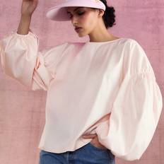 Embroidery Blouses Cynthia Rowley Geneva Cotton Blouse - Pink