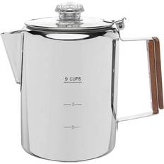 Stainless Steel Percolators Coletti Bozeman 9 Cup