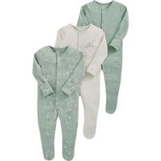 Mamas & Papas Kid's Dino Sleepsuits 3-piece- Multi