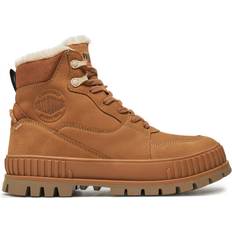 Palladium Schnürstiefeletten Pallashock Warm WP - Braun