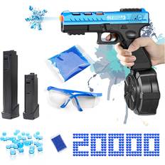 Maxpower (Blue) Glock Gel Ball Blaster 20000 Water Beads Pistol Toys for Boys Splat Gun