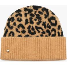 Multicolore Berretti Classic Leopard Beanie - Black Light