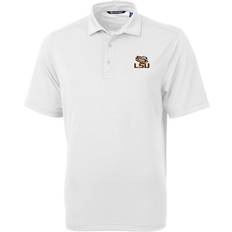 UV Protection Polo Shirts Cutter & Buck LSU Tigers Virtue Eco Pique Polo White