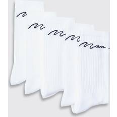 boohooMAN Man Signature Sport Socks - White