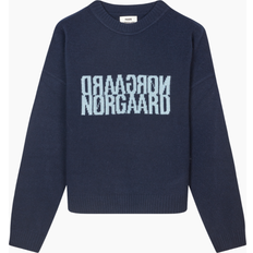 Mads Nørgaard Tilona Sweater - Parisian Night - Navy