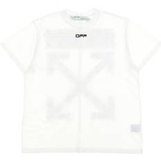 Off-White Oberteile Off-White Arrows Logo Print Short Sleeve -