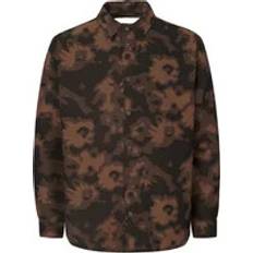 Samsøe Samsøe Saluan X Shirt - Men - Organic Cotton - Brown