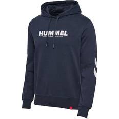 Hummel Unisex Jumpers Hummel Legacy Logo Hoodie - Bleu